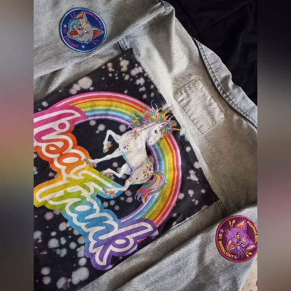 Sneak peek @ WIP custom Rage Against the Sewing Machine upcoming jackets! Ooak🧵 - Picture 4 of 16